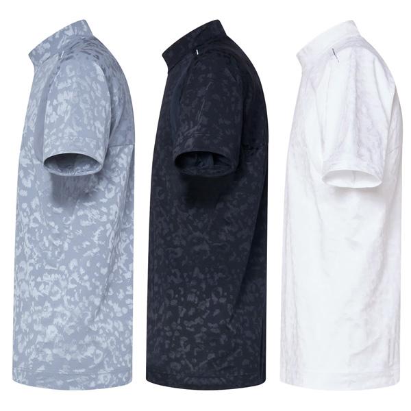 オークリー ゴルフ ウェア OAKLEY SKULL SPOTTED JACQUARD 半袖 モックネック シャツ GOLF メール便配送 | OAKLEY | 11