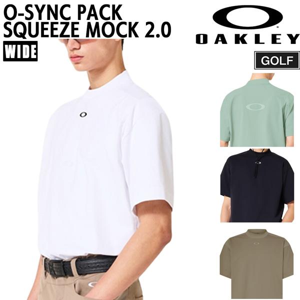 オークリー ゴルフ ウェア OAKLEY O-SYNC PACK SQUEEZE 半袖 モック シャツ 2.0 GOLF メール便配送 | OAKLEY | 05