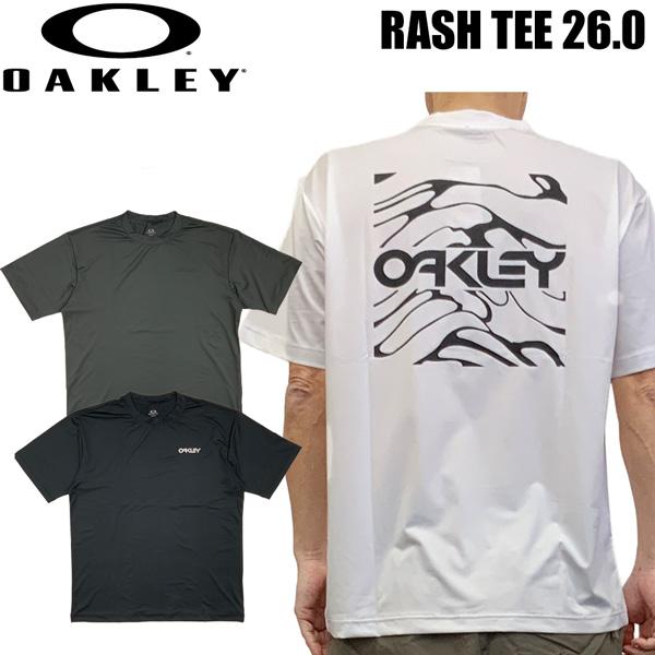 オークリー サーフィン ラッシュガード OAKLEY 半袖 ラッシュ Tシャツ 26.0 SURF メール便配送 | OAKLEY
