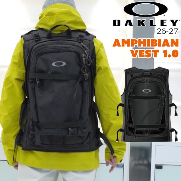 予約 26-27 26-27 OAKLEY オークリー AMPHIBIAN VEST 1.0 アンフィビアン ベスト スノーボード ベスト ザック 正規品 26-27-JK-OAK | OAKLEY | 01