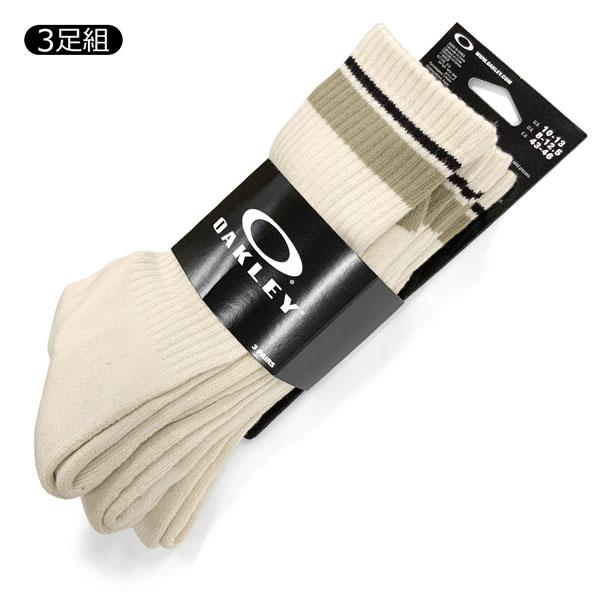 オークリー カジュアル ソックス OAKLEY ESSENTIAL ソックス 3パック 3足組 | OAKLEY | 07