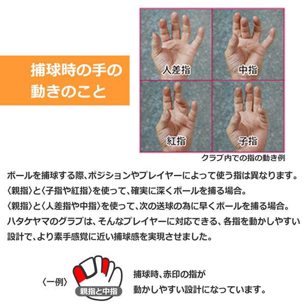 野球 ハタケヤマ HATAKEYAMA 硬式グラブ Gシリーズ 内野手用 G-95 日本製 | ハタケヤマ | 05