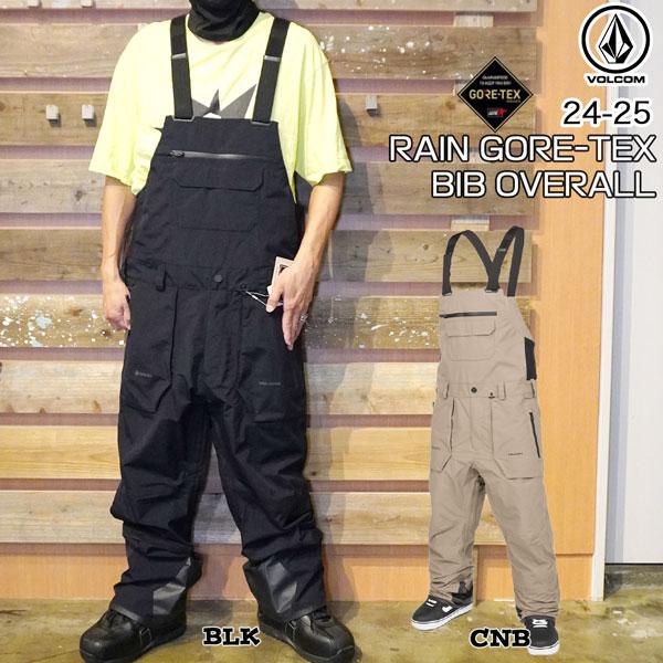 スノーボード ウエア 24-25 VOLCOM ボルコム RAIN GORE-TEX BIB OVERALL レインゴアテックスビブオーバーオール 24-25-PT-VLC | VOLCOM | 01