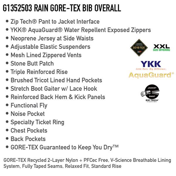 スノーボード ウエア 24-25 VOLCOM ボルコム RAIN GORE-TEX BIB OVERALL レインゴアテックスビブオーバーオール 24-25-PT-VLC | VOLCOM | 04