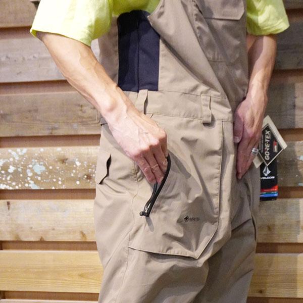 スノーボード ウエア 24-25 VOLCOM ボルコム RAIN GORE-TEX BIB OVERALL レインゴアテックスビブオーバーオール 24-25-PT-VLC | VOLCOM | 09