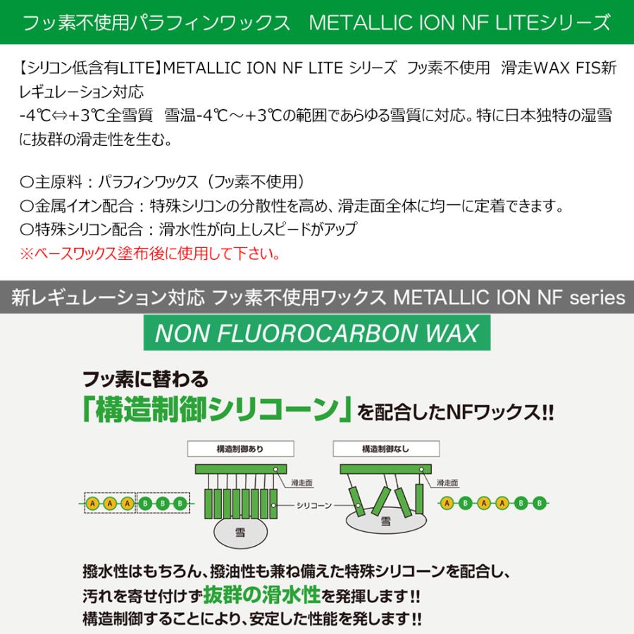 スキー スノーボード チューンナップ GALLIUM ガリウム G METALLIC ION LITE NF VIOLET 50g ワックス メール便 | GALLIUM | 03