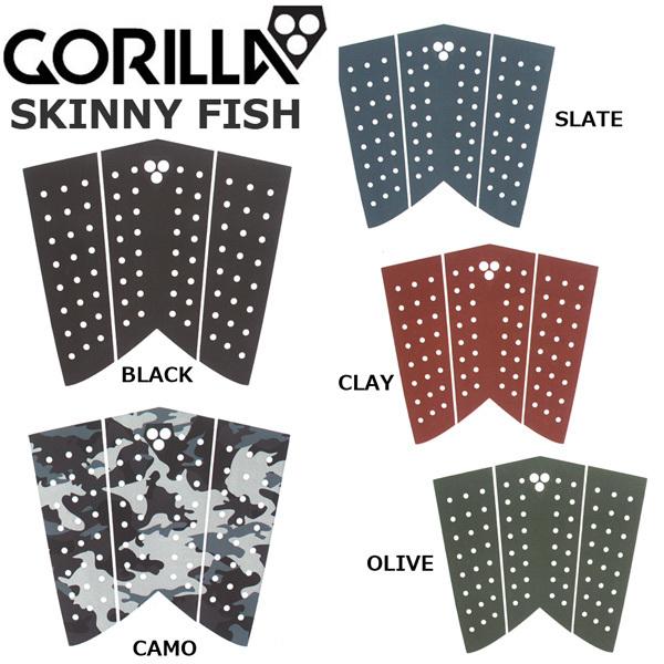 GORILLA GRIP ゴリラグリップ SKINNY FISH フィッシュ用 デッキパッド