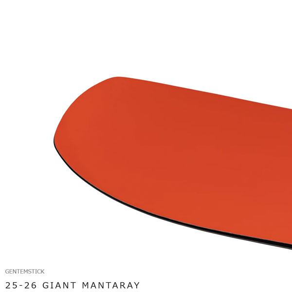 スノーボード GENTEMSTICK GIANT MANTARAY 159 23-24 GIANT MANTARAY 159 - GENTEMSTICK Official Web | THE