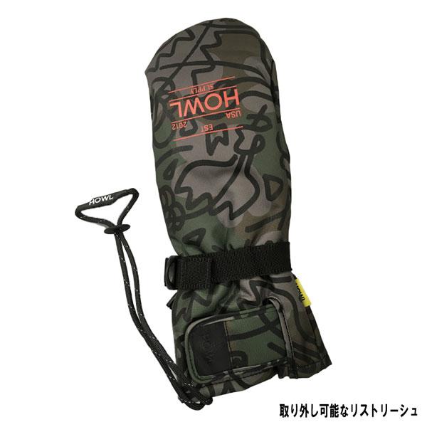 スノーボード グローブ 手袋 22-23 HOWL ハウル FAIRBANKS MITT 