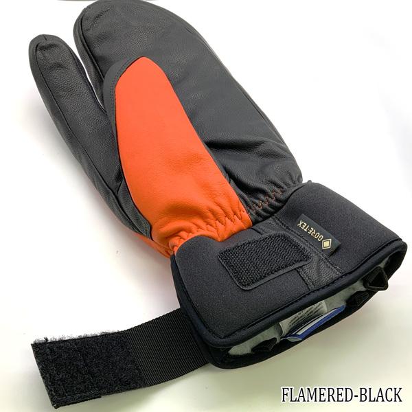 ヘストラ　トポ スリーフィンガー Black 美品 HESTRA（ヘストラ） 25-26 トポゴアテックススリーフィンガー HESTRA