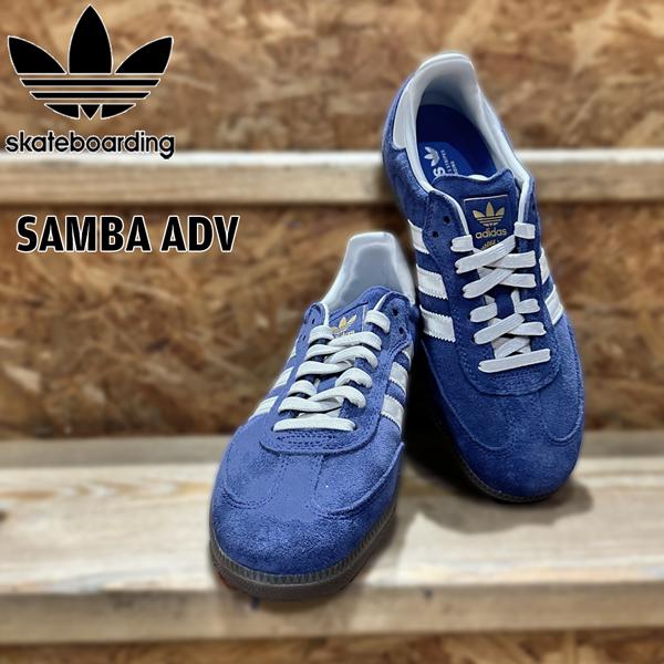 スニーカー アディダス サンバ オリジナルス ADIDAS SAMBA ADV BL/GY/GM JP8523 | adidas
