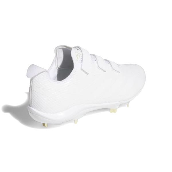 アディダス 野球 マジックテープ スパイク adidas アディゼロ Electric JP VELCRO ベースボールスパイク 金具 ホワイト | adidas | 17