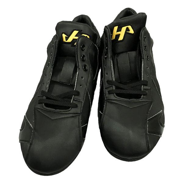 ハタケヤマ 野球 スパイク 一般用 埋め込み金具 ウレタンソール HATAKEYAMA 軽量合皮アッパー ブラック | ハタケヤマ | 03