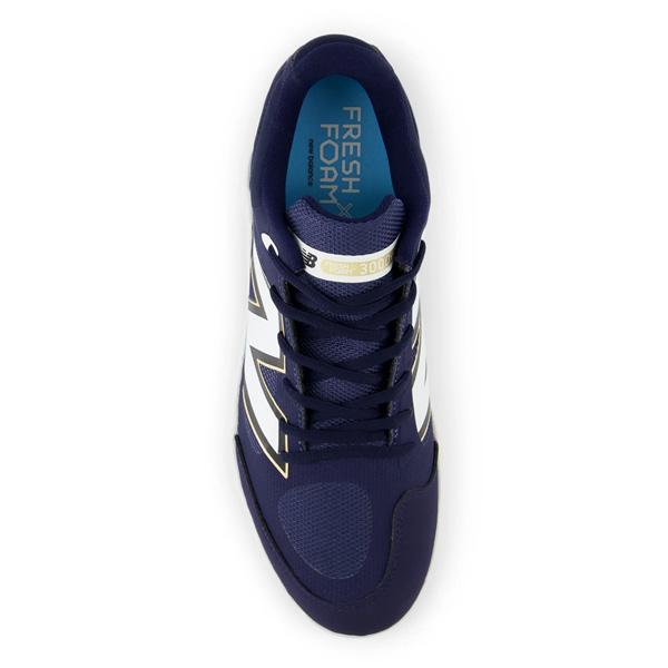 ニューバランス スパイク New Balance 野球 シューズ ウレタンソール 埋め込み金具 一般用 3000v7 Metal TN7 ネイビー ワイズ2E P革加工不可 | New Balance | 16