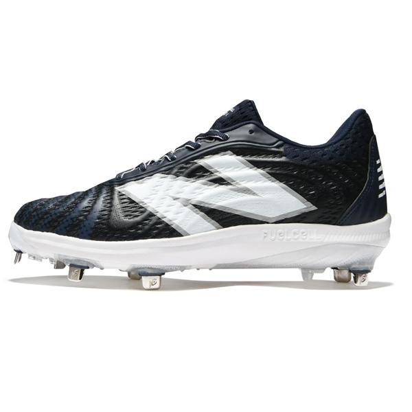ニューバランス New Balance 野球スパイクシューズ ウレタンソール 埋め込み金具 一般用 L4040TN7 ネイビー ワイズ2E P革加工不可 | New Balance | 01