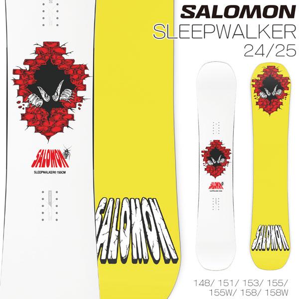 SALOMON SLEEP WALKER 153 スノーボードとブーツセット