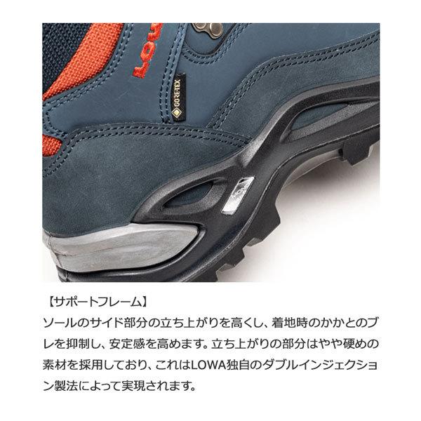 登山靴 トレッキングシューズ 女性用 ローバー LOWA レディース レネゲードX GT MID 登山靴 GORE-TEX ゴアテックス | Vibram FiveFingers | 04