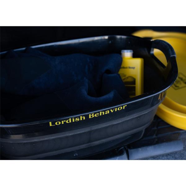 ローディッシュビヘイビア ビーチタブ Lordish Behavior LB beach tab ビーチバケツ BLACK 高機能バケツ 折りたたみ式 | SYNDICATE | 05