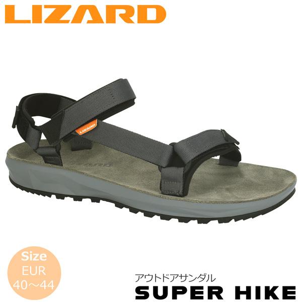 値下げ リザード LIZARD SUPER HIKE ブラックグレー アウトドア