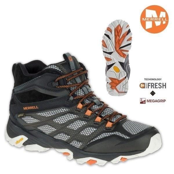 Merrel メレル Moab Fst Mid Gore Tex モアブ Fst ミッド ゴアテックス トレッキングシューズ アウトドアシューズ 防水 ビブラムソール Move 通販 Paypayモール