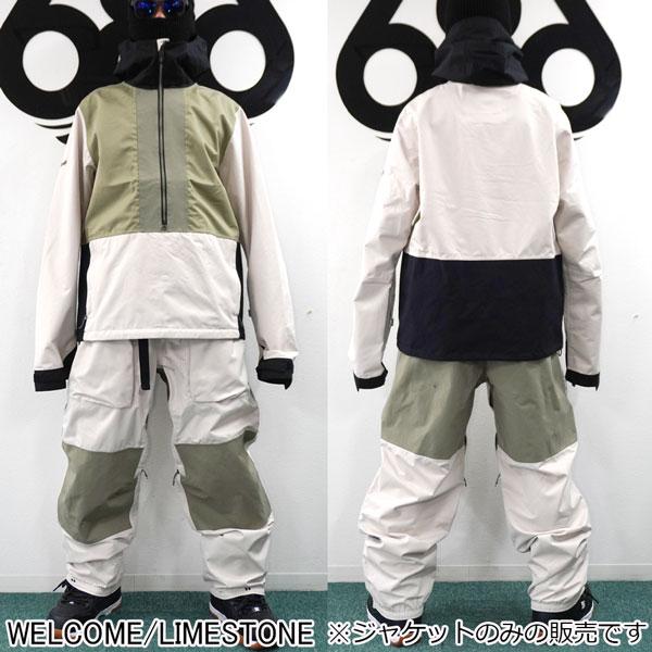 スノーボード ウェア 24-25 686 SIXEIGHTSIX シックスエイトシックス GHOST 2.5L SHELL ANORAK 24-25-JK-686 | 686 | 06
