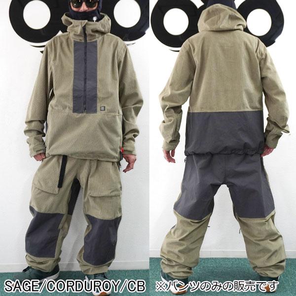 スノーボード ウェア 24-25 686 SIXEIGHTSIX シックスエイトシックス 2.5L GHOST PANT 24-25-PT-686の画像