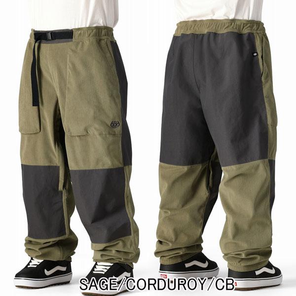 スノーボード ウェア 24-25 686 SIXEIGHTSIX シックスエイトシックス 2.5L GHOST PANT 24-25-PT-686の画像
