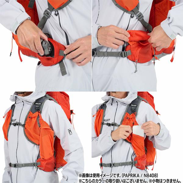 ミレー MILLET GRX 30 バックパック 30L リュック 登山用 軽量 アウトドア ハイキング トレッキング 大容量 通気性 耐久性 mis01330 | MILLET | 14