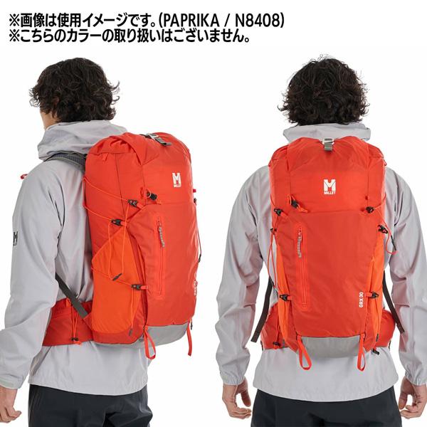 ミレー MILLET GRX 30 バックパック 30L リュック 登山用 軽量 アウトドア ハイキング トレッキング 大容量 通気性 耐久性 mis01330 | MILLET | 09