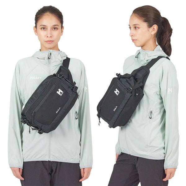 ミレー MILLET KULA HIP BAG ヒップバッグ ウエストバッグ ボディバッグ 軽量 コンパクト アウトドア 登山 フェス 旅行 mis01333 | MILLET | 04