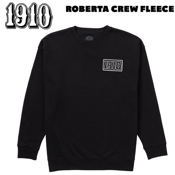 ファッション クルーネック 24FW 1910 ナインティーンテン ロベルタクルーフリース ROBERTA CREW FLEECE | ブランド登録なし