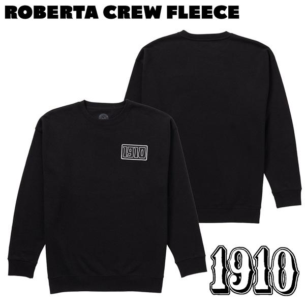 ファッション クルーネック 24FW 1910 ナインティーンテン ロベルタクルーフリース ROBERTA CREW FLEECE | ブランド登録なし | 01