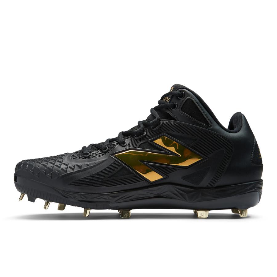 値下げ ニューバランス 野球 金具スパイク 埋込スパ 軽量 New Balance Ohtani V1メタル 大谷モデル 幅2E相当 BK1 ブラック | New Balance | 14
