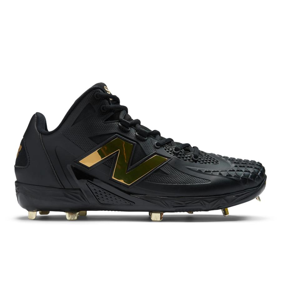 値下げ ニューバランス 野球 金具スパイク 埋込スパ 軽量 New Balance Ohtani V1メタル 大谷モデル 幅2E相当 BK1 ブラック | New Balance | 15
