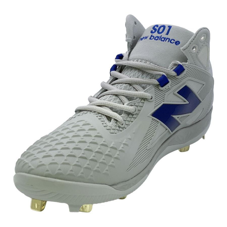 値下げ ニューバランス 野球 金具スパイク スパイク New Balance OHTANI V1 メタル 幅2E相当 グレー | New Balance | 14