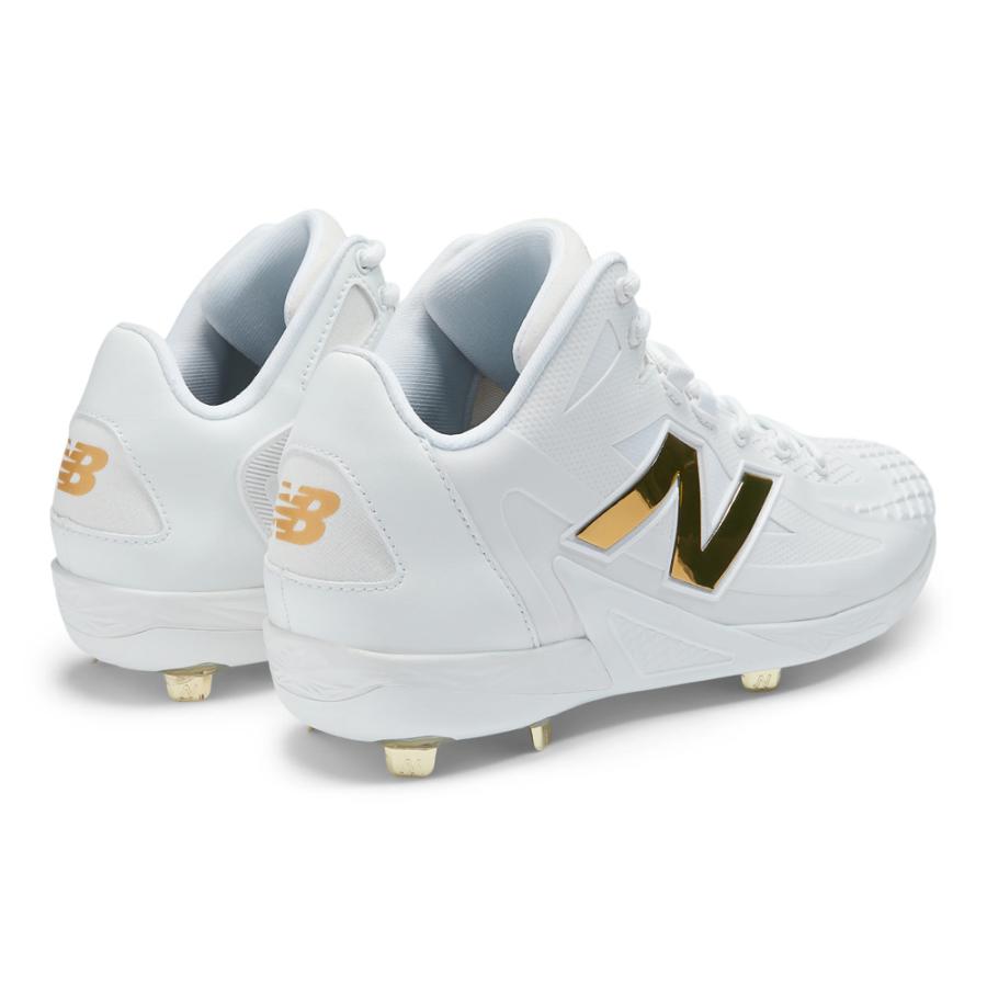 値下げ ニューバランス 野球 金具スパイク 埋込 白スパ 軽量 New Balance Ohtani V1メタル 大谷モデル 幅2E相当 ホワイト | New Balance | 17