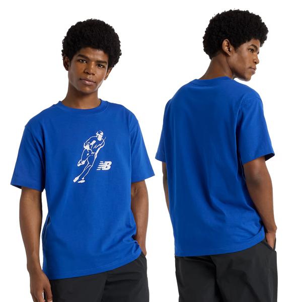 爆買 ニューバランス MT43717 New Balance 大谷翔平シグネチャーロゴ グラフィック 半袖Tシャツ メール便配送 | New Balance | 02