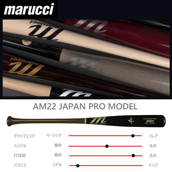 Marucci AM22 プロモデル バット 33インチ Marucci AM22 Pro Maple Bat | Dick's Sporting Goods