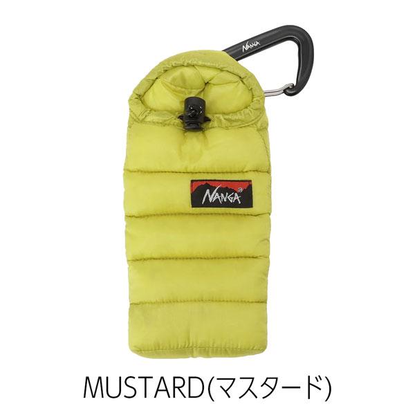 ジャパンブランド 日本正規品 NANGA ナンガ MINI SLEEPING BAG PHONE CASE ミニスリーピングバッグフォンケース メール便配送 | NANGA | 05