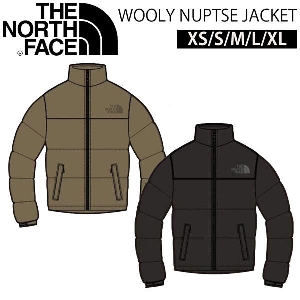 予約 THE NORTH FACE WOOLY NUPTSE JACKET ザ・ノースフェイス ウーリーヌプシジャケット ヌプシ ダウンジャケット ウール調 アウター | THE NORTH FACE