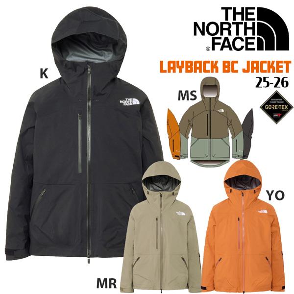 THE NORTH FACE 2024FW レイバック　BC ジャケット&パンツ THE NORTH FACE 予約 25-26 ノースフェイス レイバックビーシー