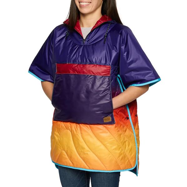 値下げ ポンチョ ランプル Rumpl ORIGINAL PUFFY PONCHO リバーシブル 防寒 フロントポケット収納 野外フェス スポーツ観戦 | Rumpl | 10
