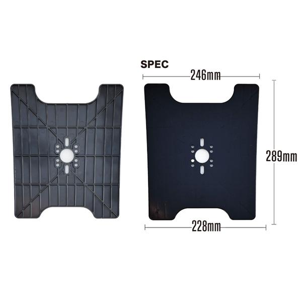 オージェイケイプレート カービングプレート04ミドル OJK PLATE