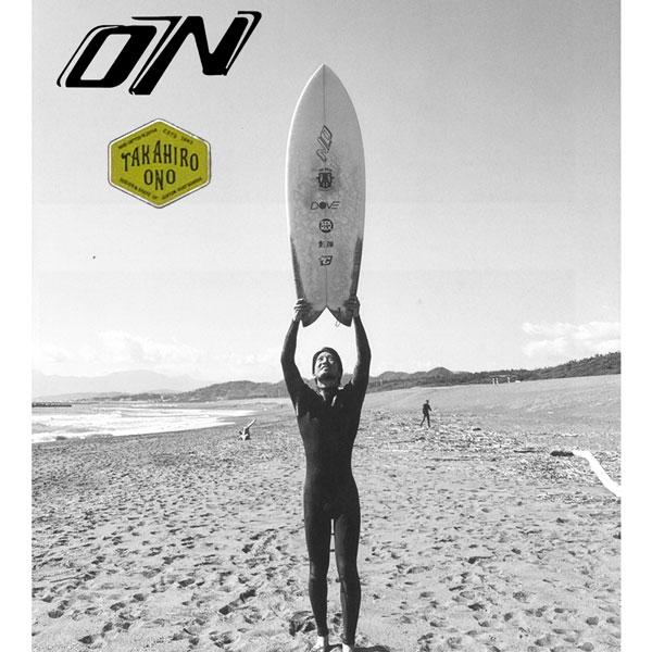 オオノシェイプ ONO SURFBOARDS ON FISH PU 5'7 x 20 1/4 2 1/2 32.26L