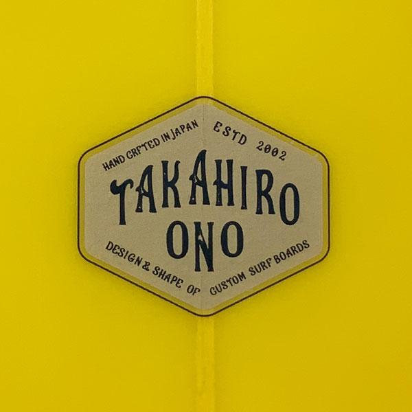 オオノシェイプ ONO SURFBOARDS ON FISH PU 5'7 x 20 1/4 2 1/2 32.26L