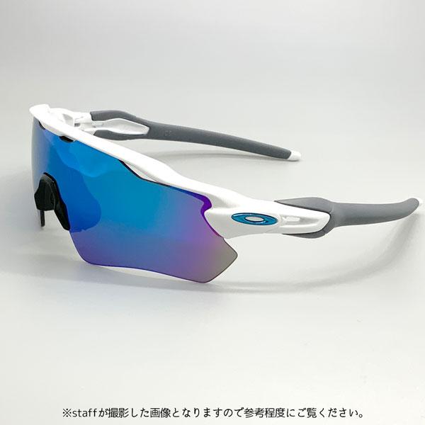 オークリー スポーツ サングラス OAKLEY RADAR EV PATH レーダーEVパス POLISHED WHITE/prizm sapphireの画像