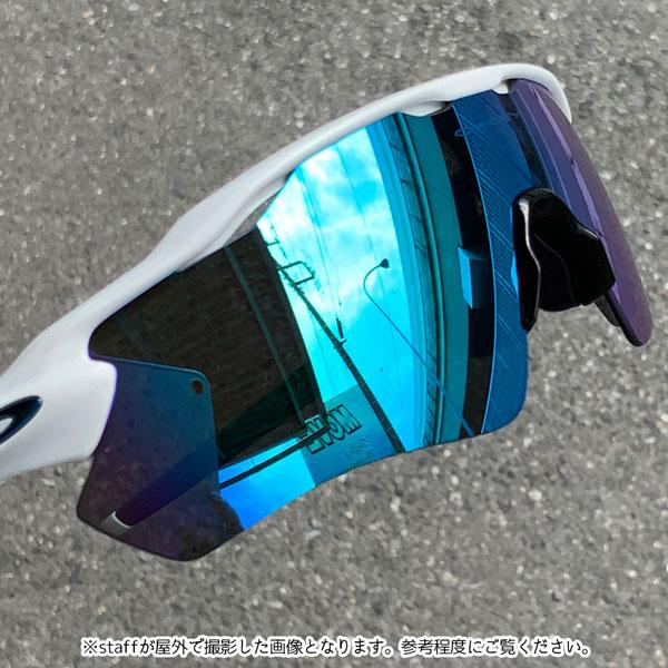 オークリー スポーツ サングラス OAKLEY RADAR EV PATH レーダーEVパス POLISHED WHITE/prizm sapphireの画像