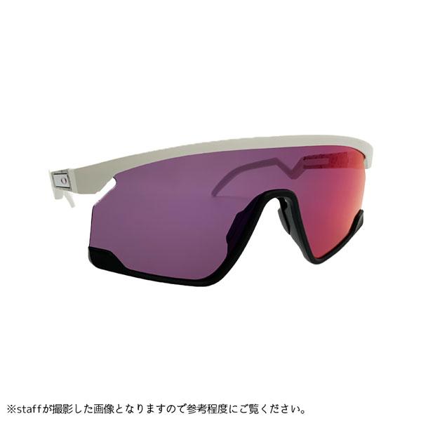 オークリー サングラス BXTR OAKLEY フレーム Matte White/Matte Black レンズ Prizm Road 自転車 ロード スポーツの画像