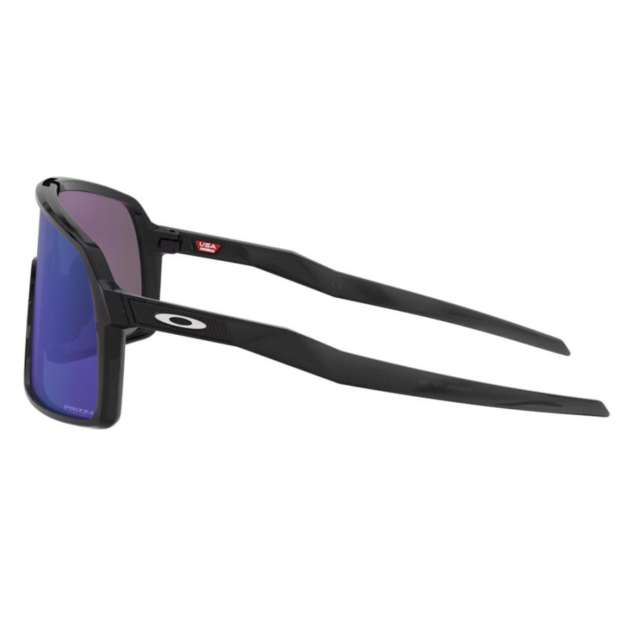 オークリー サングラス ストロ スポーツ OAKLEY SUTRO (A) Fream Black Ink / Lens Prizm Jade アジアンフィットの画像