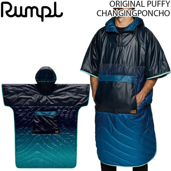 値下げ ポンチョ ランプル Rumpl ORIGINAL PUFFY CHANGINGPONCHO リバーシブル 防寒 フロントポケット収納 野外フェス スポーツ観戦 | 